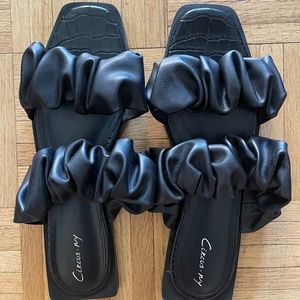 Slip-on Sandals Worn Once
